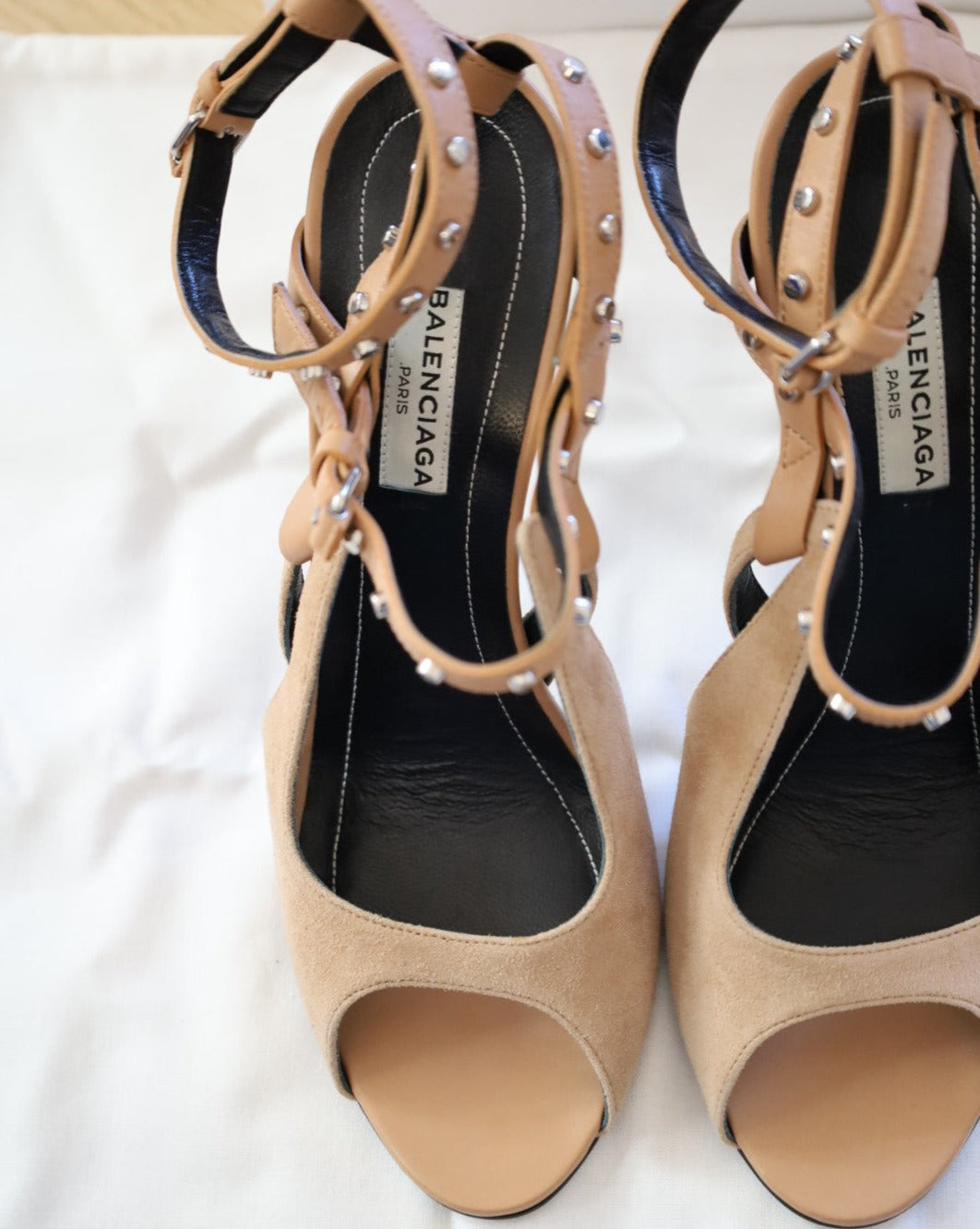 Balenciaga Suede Heels