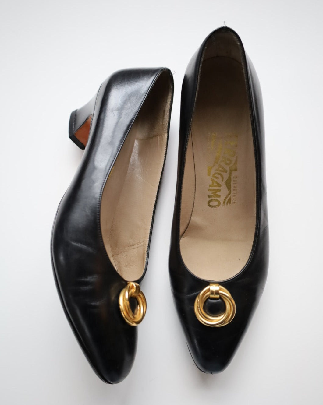 Salvatore Ferragamo 2" Pumps